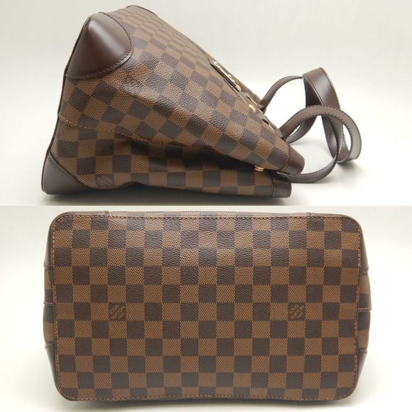 LOUIS VUITTON Authentic Brown Damier Tote Bag - Picture 4 of 10